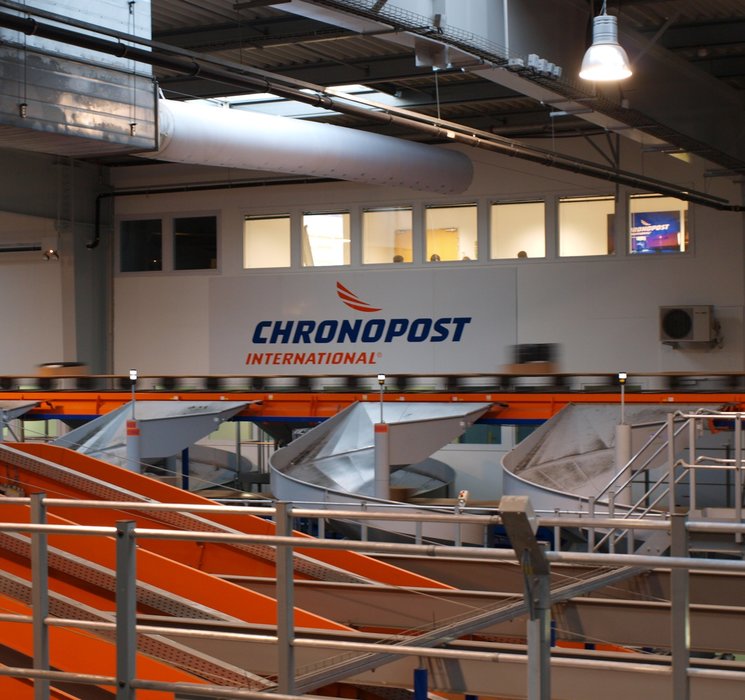 Nord Drivesystems installert i Chronoposts største sorteringssenter
